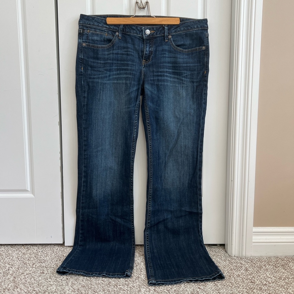 Banana Republic Y2K Bootcut Dark Wash Jeans